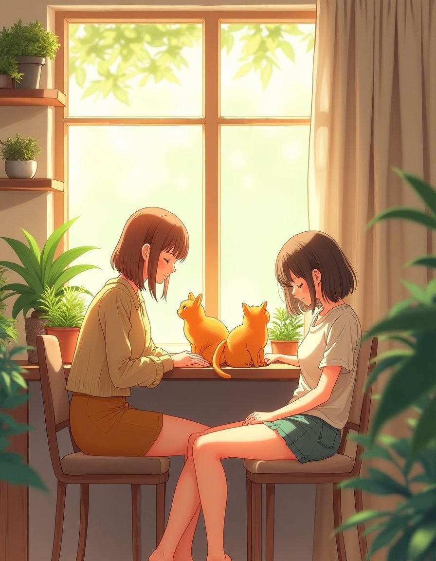 吃瓜短剧 暖阳午后的猫